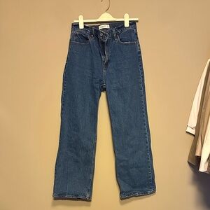 Classic Abercrombie Straight Leg  Blue Denim Jeans